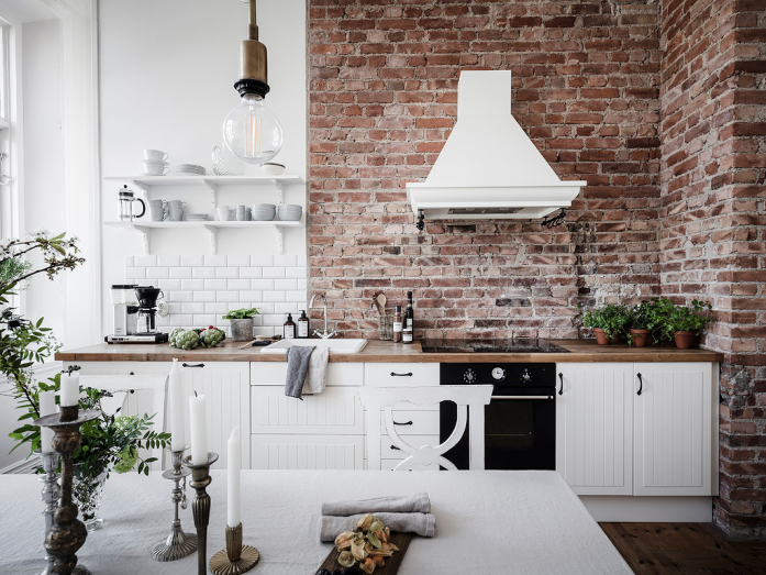 20 Inspirasi Dapur Bentuk Linier Single Line Yang Cantik
